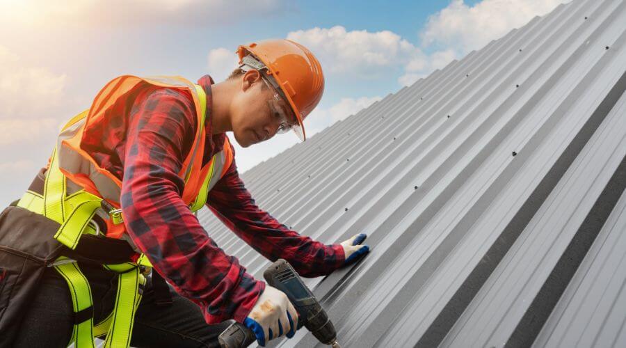 Professional metal roof installation in Barton City, MI
